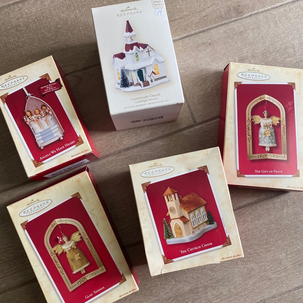 Hallmark ornaments